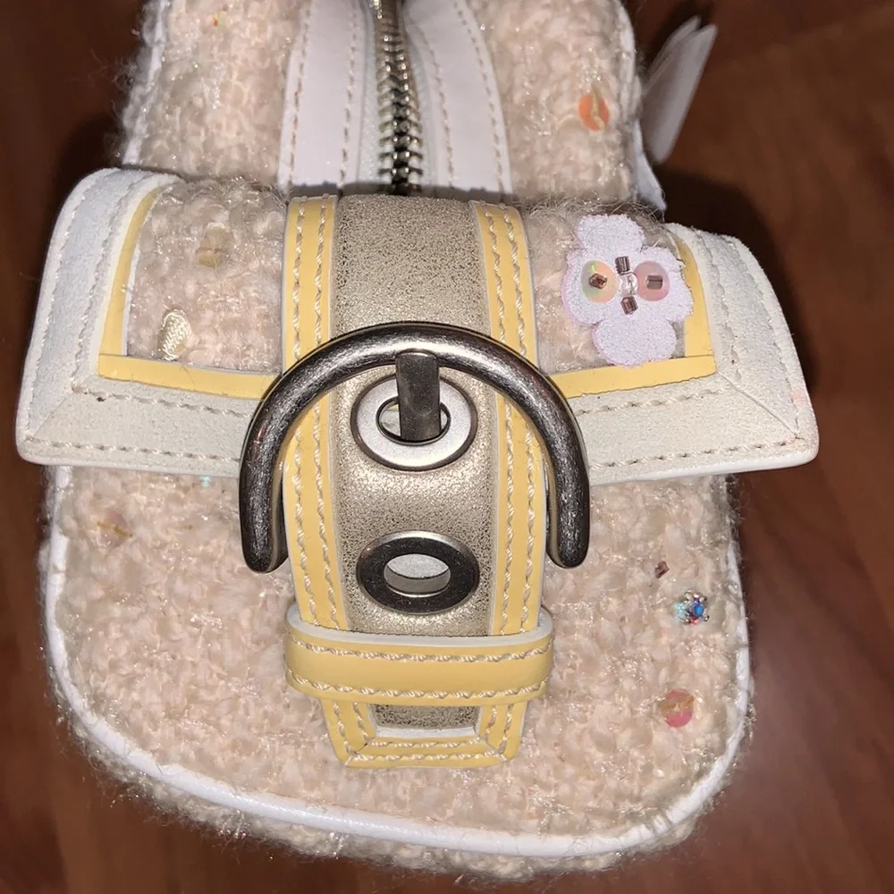 NWT Coach Tweed Mini Soho Rogue Boston Bag